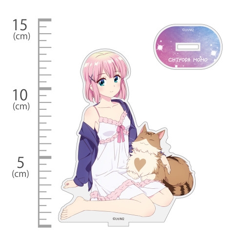 まちカドまぞく 2丁目 描き下ろし 千代田桃 アクリルスタンド お泊りVer. 画像 2 | AniSmile