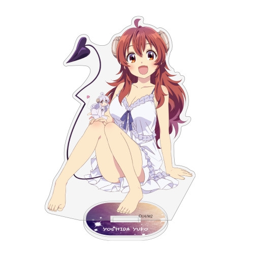 まちカドまぞく 2丁目 描き下ろし 吉田優子 アクリルスタンド お泊りVer. - 公式商品画像 | AniSmile
