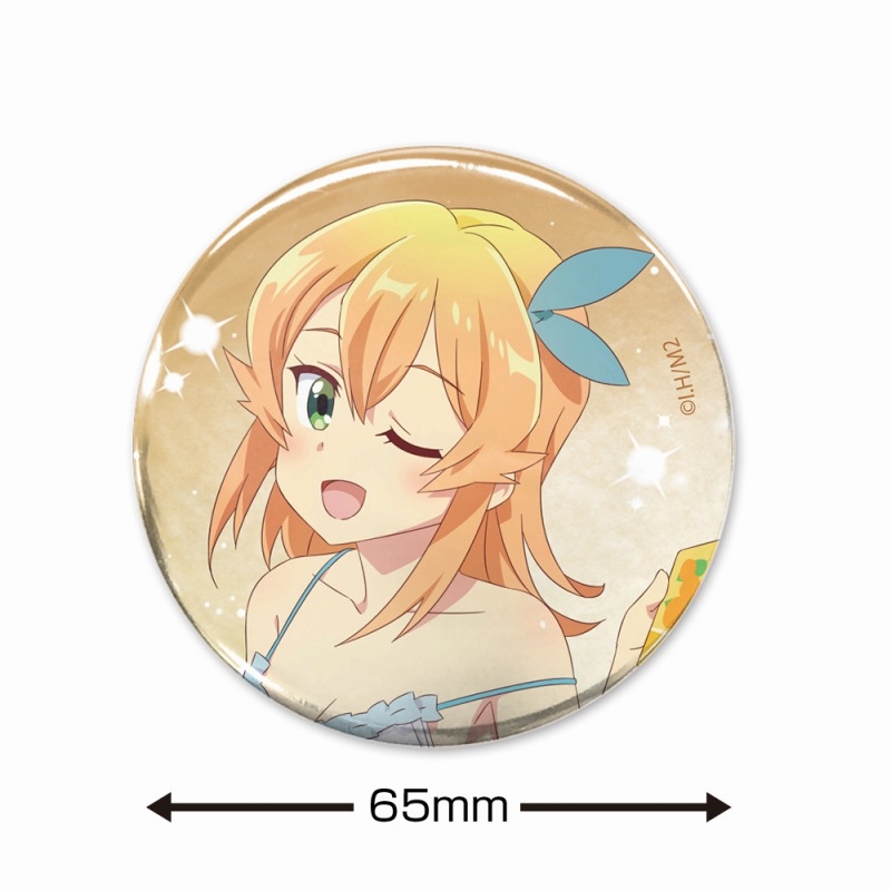 まちカドまぞく 2丁目 描き下ろし 陽夏木ミカン 65mm缶バッジ お泊りVer. 画像 2 | AniSmile