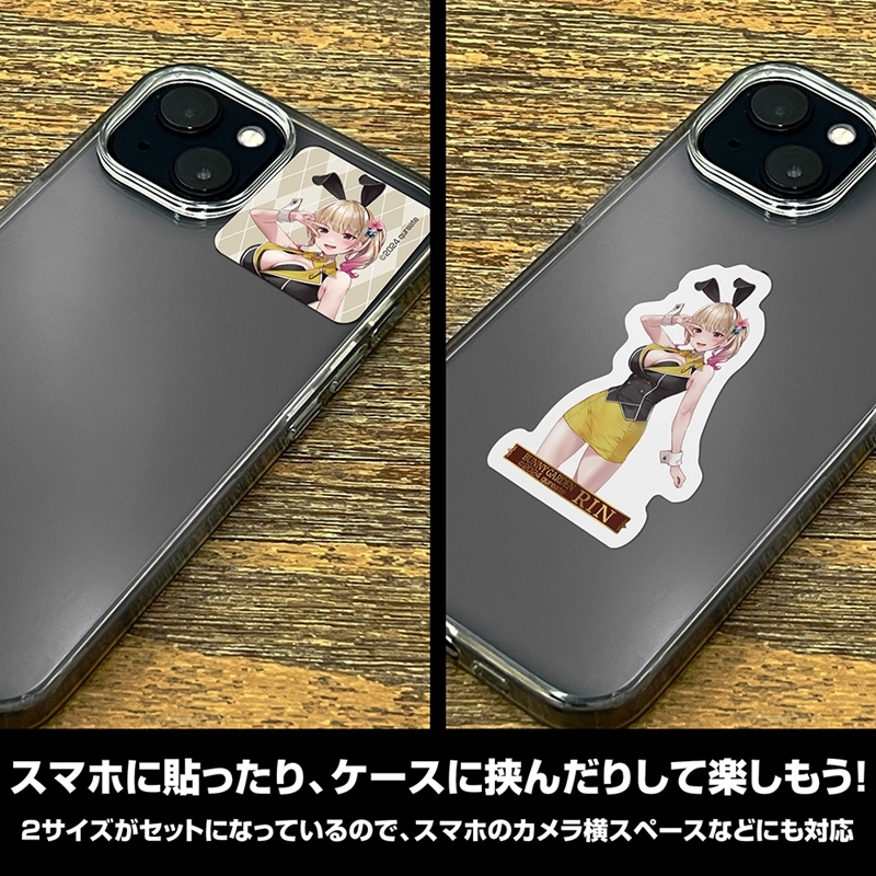 バニーガーデン 凜 ミニステッカーセット 画像 4 | AniSmile