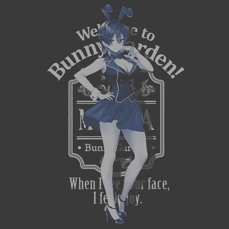 バニーガーデン 美羽香 Tシャツ/SUMI-M 画像 2 | AniSmile