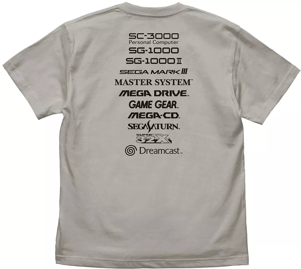 異世界おじさん SEGAのハードを選んだ人間が歩めると思うなよ? Tシャツ/LIGHT GRAY-M 画像 2 | AniSmile