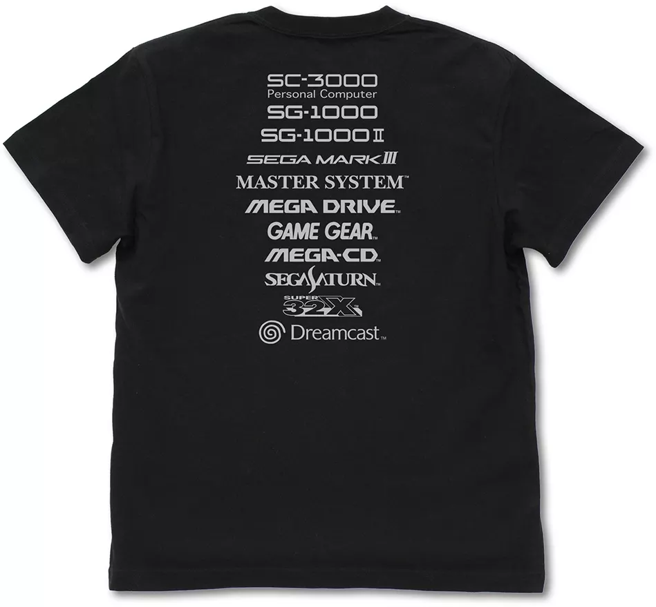 異世界おじさん SEGAのハードを選んだ人間が歩めると思うなよ? Tシャツ/BLACK-XL 画像 2 | AniSmile