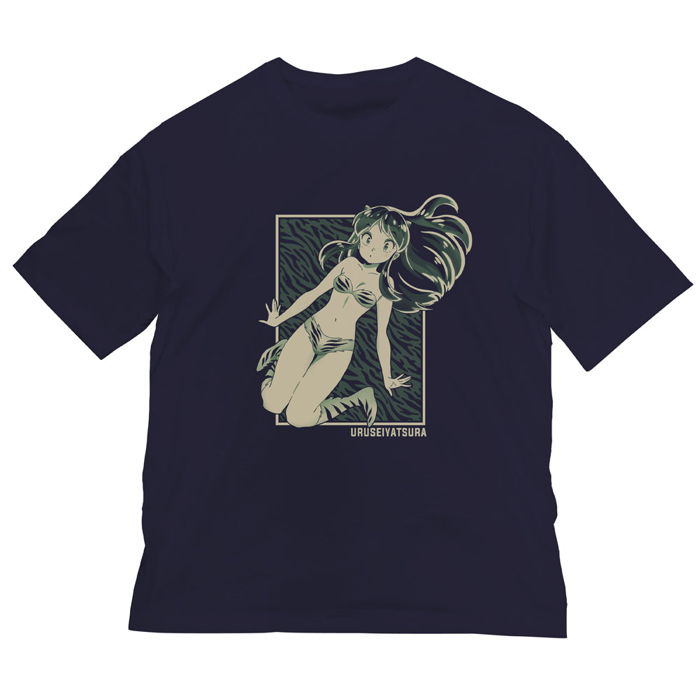 TVアニメ『うる星やつら』 ラム ビッグシルエットTシャツ/NAVY-L - 公式商品画像 | AniSmile