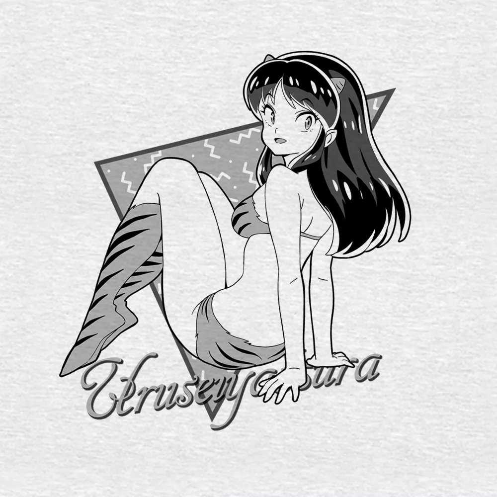 うる星やつら ラム レトロポップ Tシャツ/ASH-XL 画像 2 | AniSmile