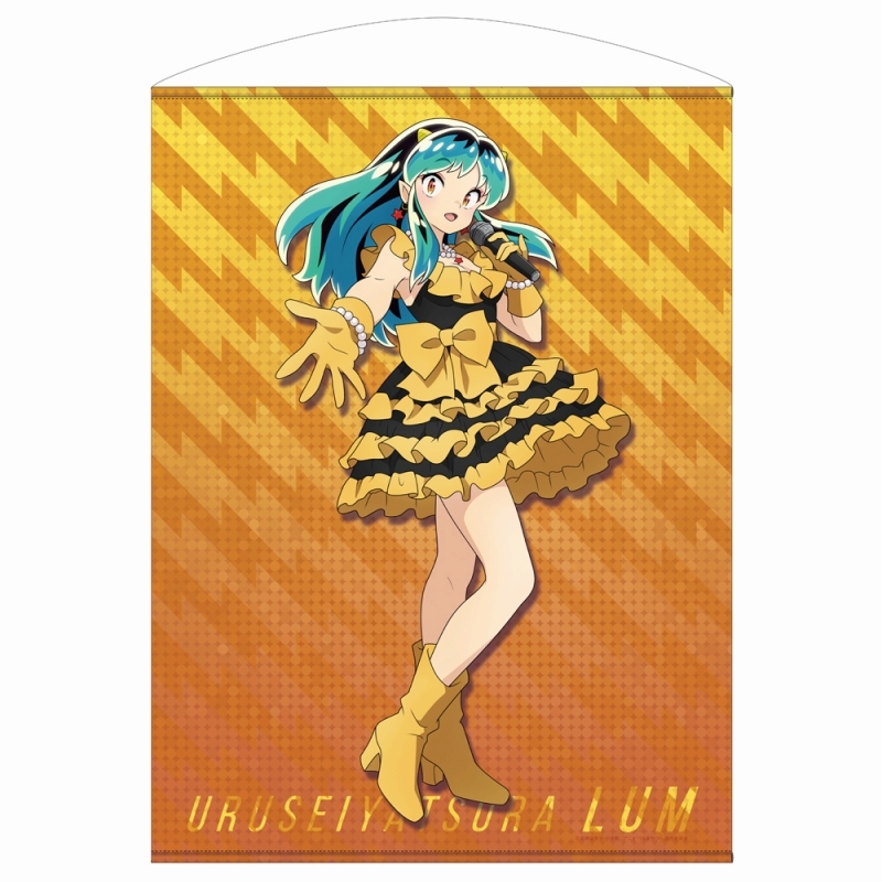 うる星やつら 描き下ろし ラム 100cmタペストリー アイドルVer. - 公式商品画像 | AniSmile