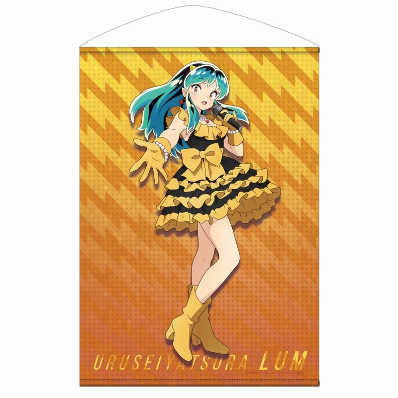 うる星やつら 描き下ろし ラム B2タペストリー アイドルVer. - 公式商品画像 | AniSmile