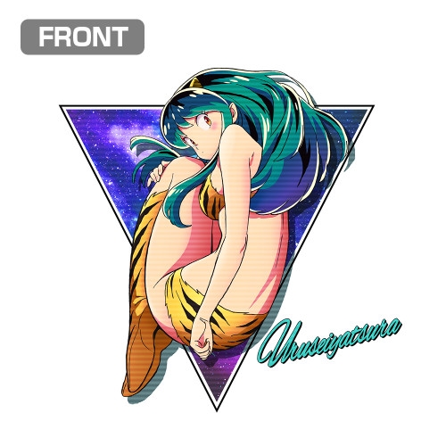 うる星やつら ラム フルカラーTシャツ/WHITE-L Image 2 | AniSmile