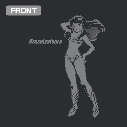 うる星やつら ラムドライTシャツ/GUNMETAL-S 画像 2 | AniSmile