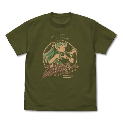 うる星やつら バニーガールラムTシャツ/MOSS-L 画像 2 | AniSmile