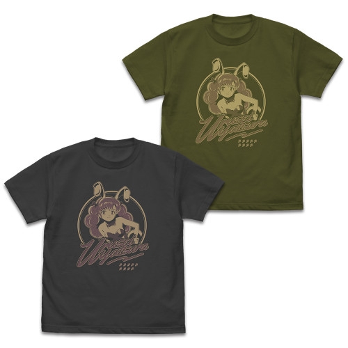 うる星やつら バニーガールランTシャツ/SUMI-XL - 公式商品画像 | AniSmile