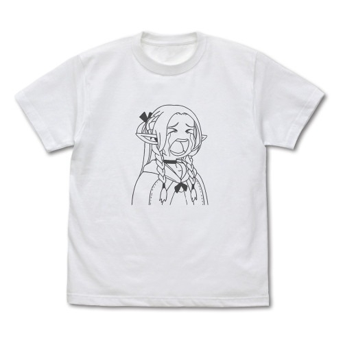 ダンジョン飯 マルシルの「こりッごり!!」 Tシャツ/WHITE-L 画像 2 | AniSmile