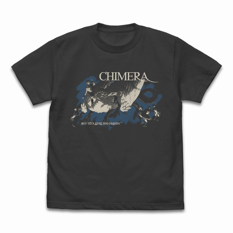 ダンジョン飯 ファリン(キメラ) Tシャツ/SUMI-L - 公式商品画像 | AniSmile