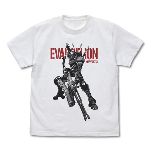 エヴァンゲリオン新2号機α Tシャツ/WHITE-XL 画像 2 | AniSmile