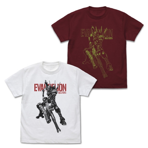 エヴァンゲリオン新2号機α Tシャツ/WHITE-M - 公式商品画像 | AniSmile