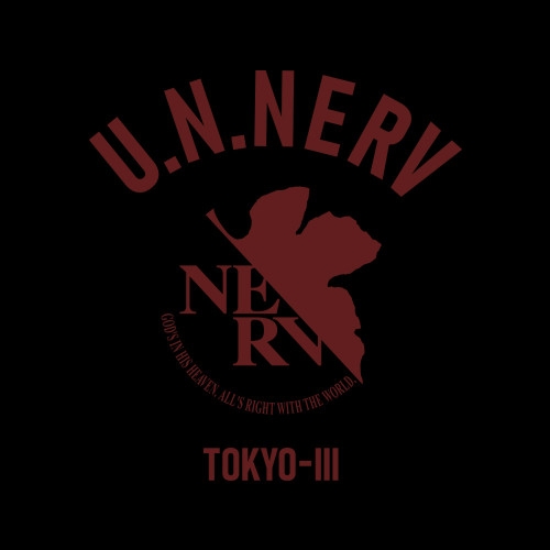 エヴァンゲリオン NERV ドライTシャツ/BLACK-L 画像 3 | AniSmile
