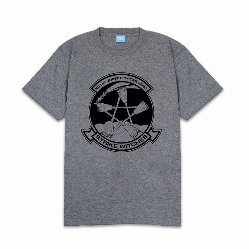 ストライクウィッチーズ ヘビーウェイトTシャツ/MIX GRAY-L 画像 2 | AniSmile
