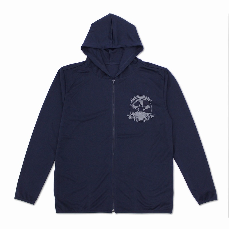 ストライクウィッチーズ パーソナルマーク 薄手ドライパーカー/NAVY-M 画像 2 | AniSmile