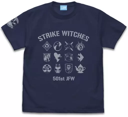 ストライクウィッチーズ パーソナルマーク Tシャツ/INDIGO-M - AniSmile