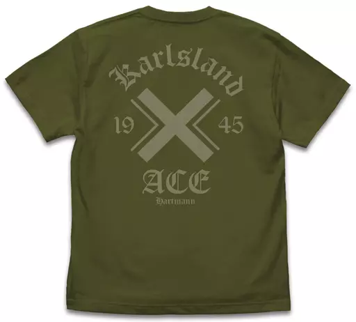 第501統合戦闘航空団 ストライクウィッチーズ ROAD to BERLIN エーリカ・ハルトマンパーソナルマーク Tシャツ/MOSS-L 画像 2 | AniSmile
