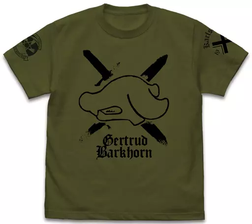 第501統合戦闘航空団 ストライクウィッチーズ ROAD to BERLIN ゲルトルート・バルクホルンパーソナルマーク Tシャツ/MOSS-XL - 公式商品画像 | AniSmile