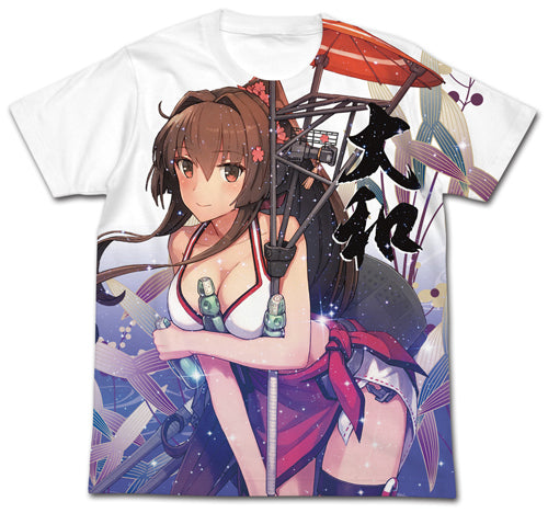 艦隊これくしょん -艦これ- 大和 水着mode フルグラフィックTシャツ/WHITE-S - AniSmile