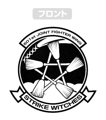 ストライクウィッチーズ ROAD to BERLIN STRIKE WITCHES エンブレム Tシャツ/LIGHT GRAY-S 图片 3 | AniSmile