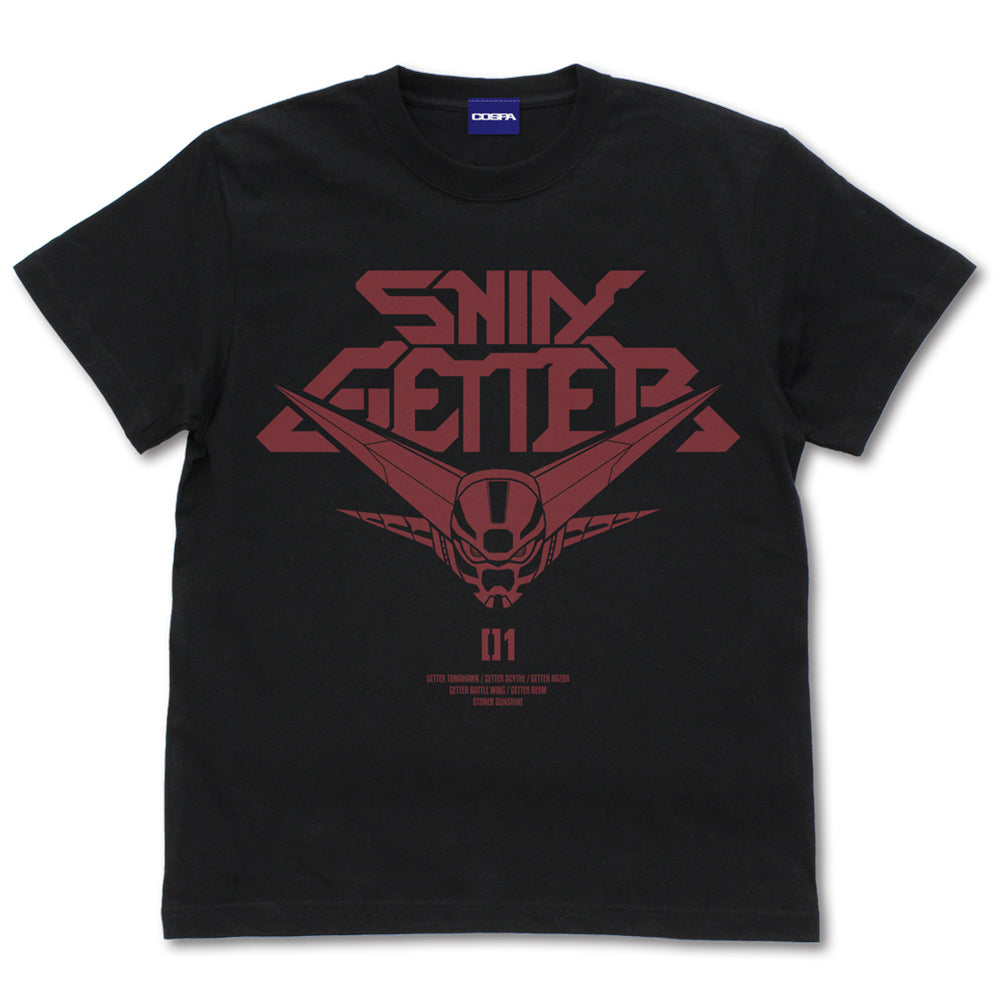 真(チェンジ!!)ゲッターロボ 世界最後の日 真ゲッター1アイコン Tシャツ/BLACK-S - 公式商品画像 | AniSmile