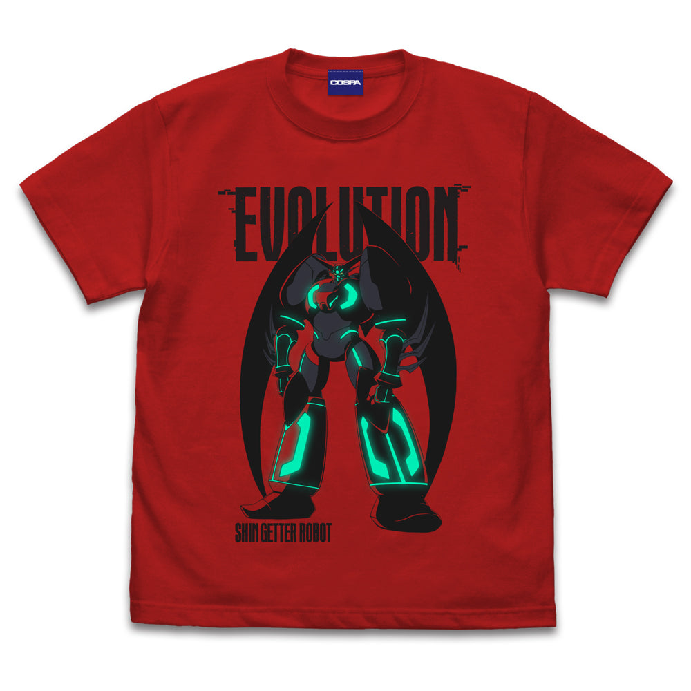 真ゲッターロボ Tシャツ/RED-S - 公式商品画像 | AniSmile
