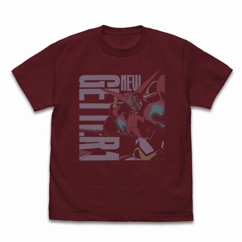 新ゲッターロボ ゲッター1 Tシャツ/BURGUNDY-XL 画像 3 | AniSmile
