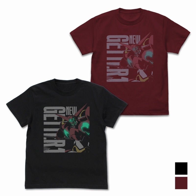 新ゲッターロボ ゲッター1 Tシャツ/BURGUNDY-M 画像 2 | AniSmile