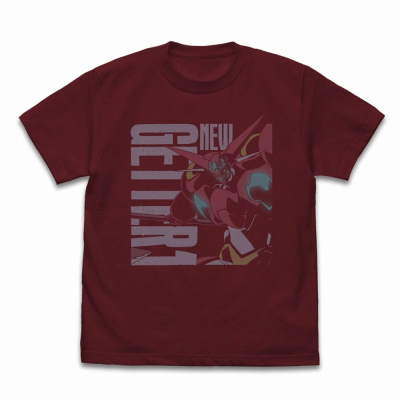 新ゲッターロボ ゲッター1 Tシャツ/BURGUNDY-M 画像 3 | AniSmile