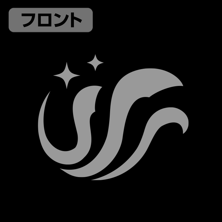 IDOL×IDOL STORY! スーパースターシップ ジップパーカー/BLACK-M 画像 4 | AniSmile