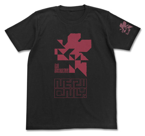 エヴァンゲリオン NERV蓄光ロゴTシャツ/BLACK-S - 公式商品画像 | AniSmile