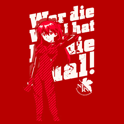 エヴァンゲリオン 新劇場版アスカTシャツ/RED-S 画像 2 | AniSmile