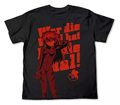 エヴァンゲリオン 新劇場版アスカTシャツ/BLACK-XL - 公式商品画像 | AniSmile