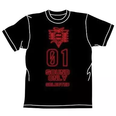 エヴァンゲリオン SOUND ONLYTシャツ/BLACK-M - 公式商品画像 | AniSmile