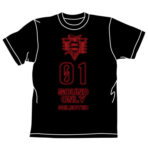 エヴァンゲリオン SOUND ONLYTシャツ/BLACK-S - 公式商品画像 | AniSmile