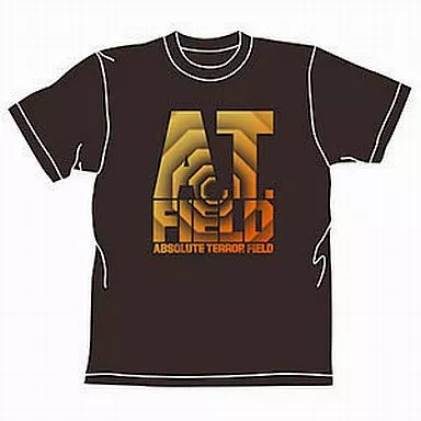 エヴァンゲリオン ATフィールドロゴTシャツ/BLACK-M - 公式商品画像 | AniSmile