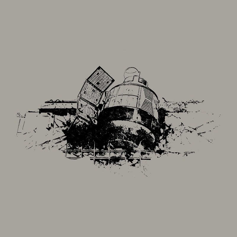 STEINS;GATE タイムマシン Clash Tシャツ/LIGHT GRAY-M 画像 2 | AniSmile