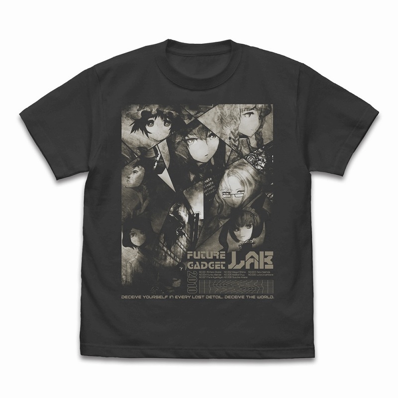 STEINS;GATE シュタインズ・ゲート ビジュアル Tシャツ/SUMI-L - 公式商品画像 | AniSmile