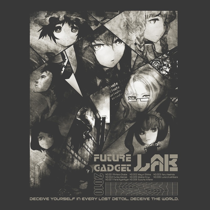 STEINS;GATE シュタインズ・ゲート ビジュアル Tシャツ/SUMI-M 画像 2 | AniSmile