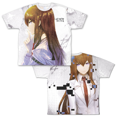 STEINS;GATE 牧瀬紅莉栖 両面フルグラフィックTシャツ/M - 公式商品画像 | AniSmile