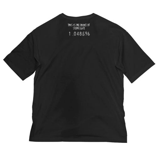 STEINS;GATE エル・プサイ・コングルゥ ビッグシルエットTシャツ/BLACK-L 画像 2 | AniSmile