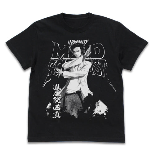 STEINS;GATE 鳳凰院凶真 Tシャツ/BLACK-S - 公式商品画像 | AniSmile