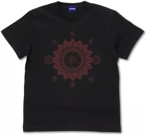 NARUTO -ナルト- 疾風伝 万華鏡写輪眼 Tシャツ/BLACK-L - 公式商品画像 | AniSmile