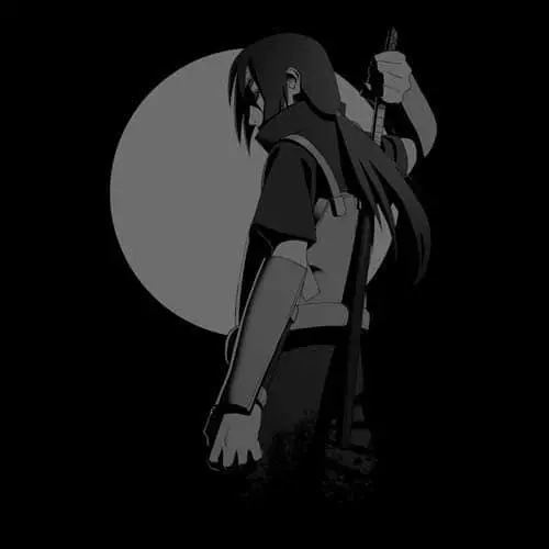 NARUTO -ナルト- 疾風伝 イタチ Tシャツ 暗部Ver./SUMI-XL 画像 2 | AniSmile