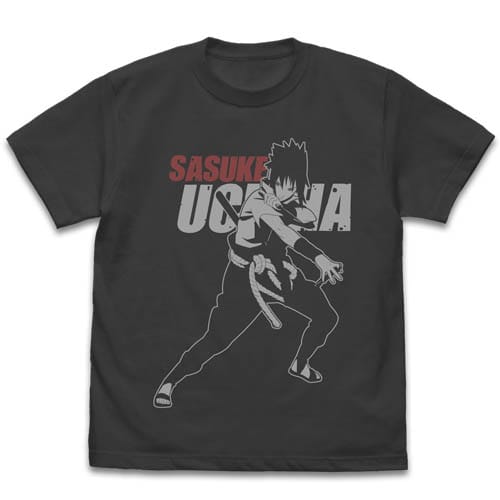NARUTO -ナルト- 疾風伝 うちはサスケ Tシャツ/SUMI-M - 公式商品画像 | AniSmile