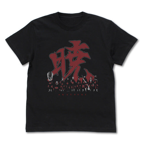 NARUTO -ナルト- 疾風伝 暁Tシャツ/BLACK-S - 公式商品画像 | AniSmile