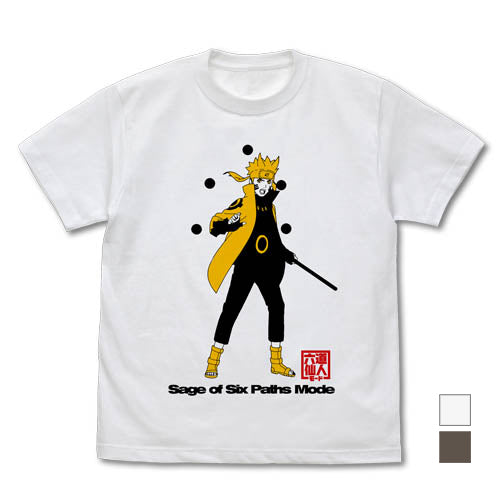 六道仙人モード ナルト Tシャツ/WHITE-M - 公式商品画像 | AniSmile